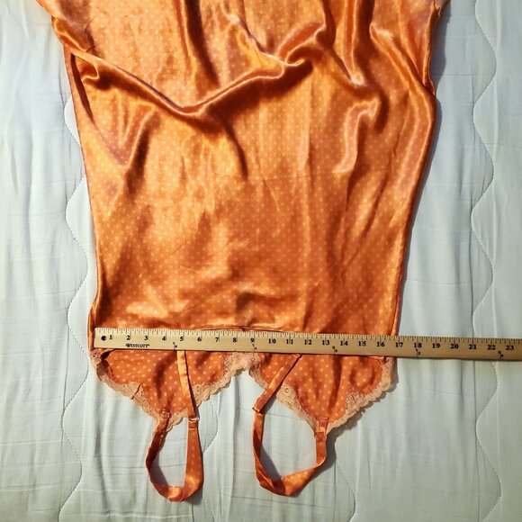 Sweet 213 Michelle Kim Coral Chiffon wrap dress and slip - Picture 2 of 5